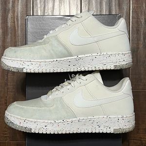 Women’s Nike Air Force 1 Crater Summit White Size 10.5